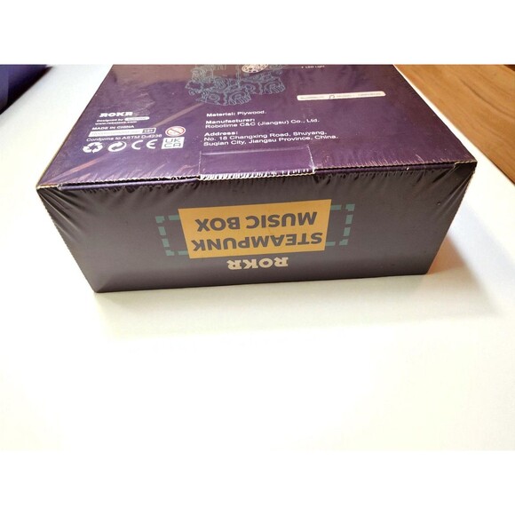 ROKR Orpheus Steampunk Music Box 3D Wooden Puzzle Kit DIY Model Gift New - Picture 6 of 6